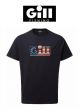 Gill Bound By Water American Flag Tee FG502BLK01 (Select Size)