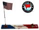 Beaver Dam American Flag Tip Up BDTPAF