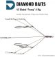 Diamond 4.5 Frenzy Rig 5-Arm Bladed Alabama Rig DITBDBLD45