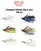 Dirty Jigs Compact Swim Jig 1/4oz (Select Color) CS-14