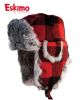 Eskimo Plaid Alaskan Fur Hat (Select Size) ESK2776
