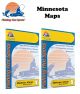 Fishing Hot Spots Map Minnesota Deluxe View (Select Lake) L-