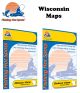 Fishing Hot Spots Maps Wisconsin Deluxe View (Select Lake) M-