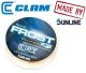 Clam Frost Premium Mono Ice Fishing Line Clear 110Yds (Choose Pound Test) 