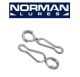 Norman Lures Speed Clips Lure Clips (Select Size/Quantity) NMSK