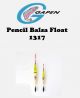 Gapen Balsa Pencil Float (Select Size) 1317