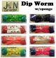 J&N Dip Worm w/Sponge (Select Color) JN