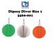 Luhr-Jensen Dipsey Diver Size 1 146g (Select Color) 5560-001