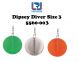Luhr-Jensen Dipsey Diver Magnum Size 3 258g (Select Color) 5560-003