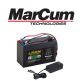 Marcum Lithium 12V/10AH LiFePO4 Brute Battery And 3AMP Charger Kit LP41210KIT