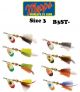 Mepps Aglia Bait Series Size 3 (Select Color) B3ST