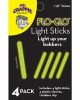 Mr. Crappie FLO-GLO Light Sticks 4pk FGS4374G
