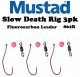 Mustad Slow Death Rig Red (SELECT SIZE) 862R