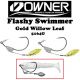 Owner Flashy Swimmer Gold Willow Blade