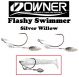Owner Flashy Swimmer Silver Willow Blade