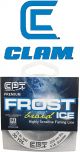 Clam Premium Frost Ice Braid Smoke Ice Fishing Line (Select lb Test) 1099