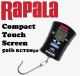 Rapala Compact Touch Screen Scale 50lb RCTDS50
