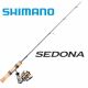 Shimano Sedona 28'' Medium Ice Combo 500 Size Reel PSE500FISDSE28M