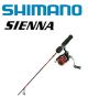 Shimano Sienna 28'' Med Hvy Ice Combo 500 Size Reel PSN500FGSNSE28MHA