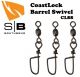 South Bend Coastlock Fast Snap Swivels (Select Size) CLSS