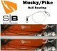 South Bend Ball Bearing Leader Musky/Pike 2pk (Select Size) JBL