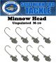 Southern Pro Minnow Head Jig Heads Unpainted M-10
