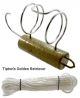 Tipton's Golden Retriever 1lb Lure Retriever w/ 25' rope TPGR