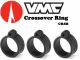 VMC Crossover Rings Black 10pk (Select Size) CRSRB