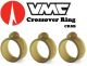 VMC Crossover Rings Green Pumpkin 10pk (Select Size) CRSRG