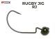 VMC Rugby Jig Green Pumpkin (Select Weight) RJ-GNPPK