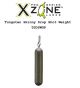 X Zone Tungsten Skinny Drop Shot (Select Size) TSDWGP