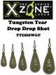 Xzone Tungsten Tear Drop Drop Shot Weight GP (Select Weight) TTDDSWGP