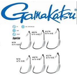 Gamakatsu Spring Lock Monster Weighted EWG Hook - Fishingurus