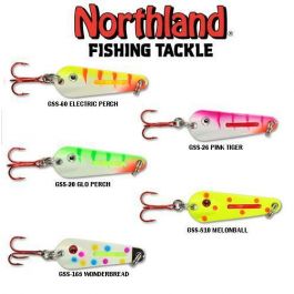 Northland Fishing Tackle Glo-Shot Spoon 1/8OZ (Select Color) - Fishingurus  Angler's International Resources