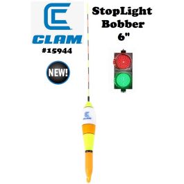 Clam Stoplight Bobber 6 w/ Light Indicator 15944 - Fishingurus