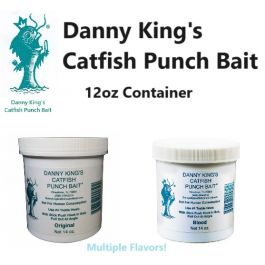 Danny King's Catfish Punch Bait 12oz (SELECT FLAVOR) 70005 - Fishingurus  Angler's International Resources