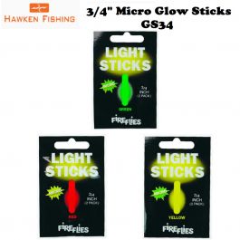 Hawkin 3/4 Micro Glow Sticks 2pk (Select Color) GS34