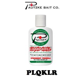 Three BOTTLES of Pautzke Bait Liquid Krill 2 Fl Oz Bottles (6 fl