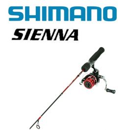 Shimano Sienna 28'' Med Hvy Ice Combo 500 Size Reel
