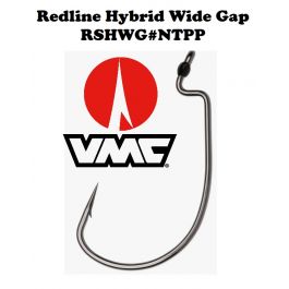VMC Redline Hybrid Wide Gap Hook (Select Size) RSHWG#NTPP - Fishingurus  Angler's International Resources