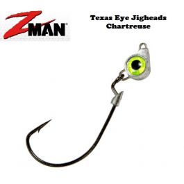 Z-Man Texas Eye Swinging Jig-Head Chartreuse