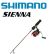 Shimano Sienna 26'' Light Ice Combo 500 Size Reel PSN500FGSNSE26LA