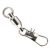 Spro Ball Bearing Swivel w/ Interlock Snap Nickel