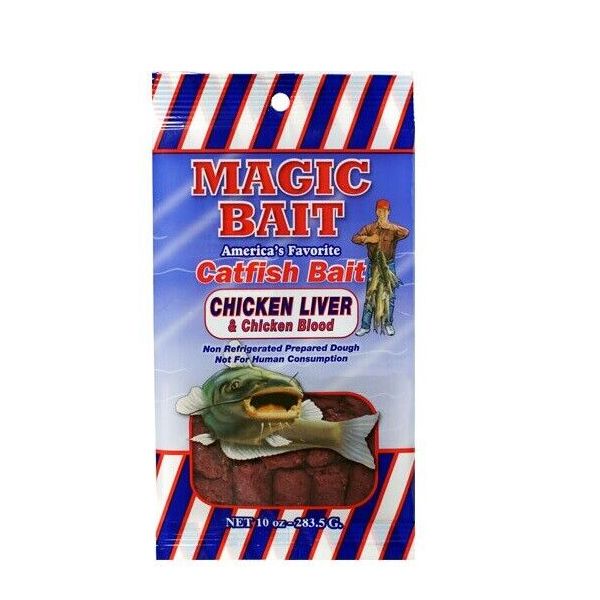 Magic Bait America's Favorite Catfish Dough Bait Chicken Liver