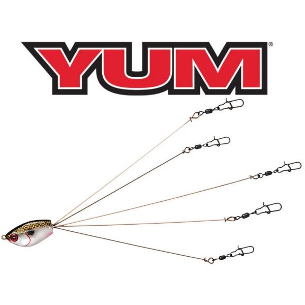 YUM Yumbrella Tennessee Special 5-Wire Alabama-Rig YUMB5TS - Fishingurus  Angler's International Resources