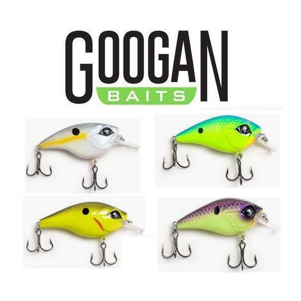 Googan Baits Banger Squarebill Crankbait 3/8 OZ (Select Color) -  Fishingurus Angler's International Resources