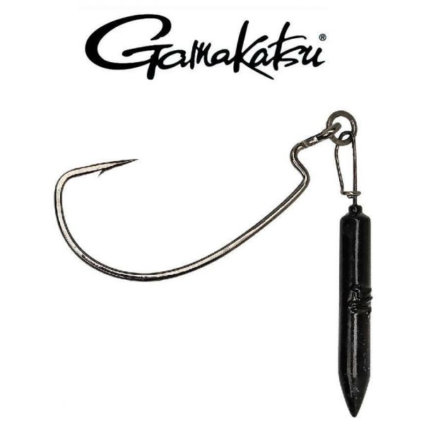 Gamakatsu Gika Rig Weight & Hook Combo 2PK (Select Weight) 39941