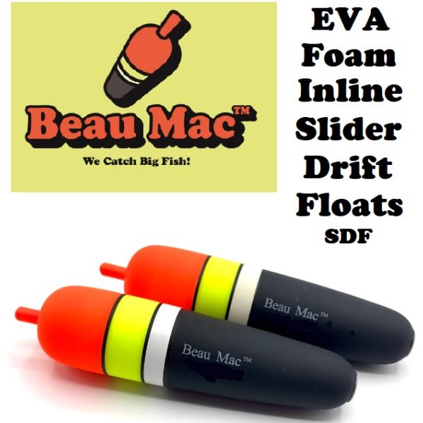 Beau Mac Inline Slider Drift EVA Floats (SELECT SIZE) SDF