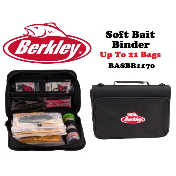 Berkley Soft Bait Binder Up To 21 Bags BASBB1170