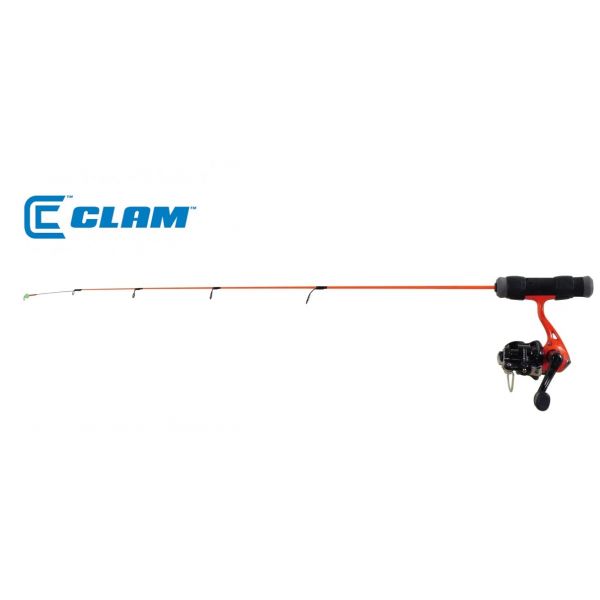 Clam Genz Spring Bobber Combo 25 Light Action Ice Fishing Rod Combo 16081  - Fishingurus Angler's International Resources